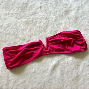 Diane Von Furstenburg strapless bikini top